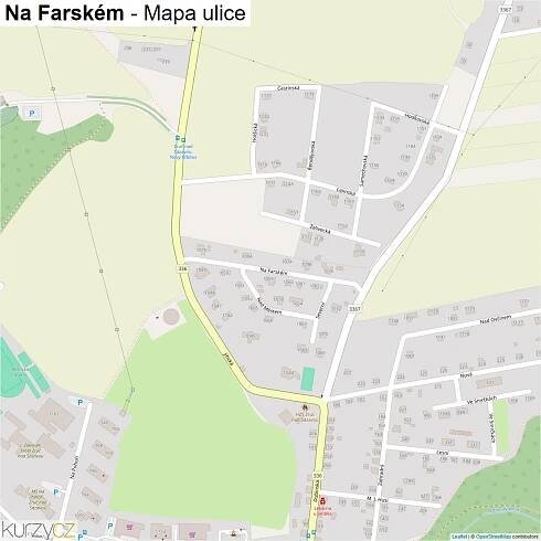 Na Farském - mapy | Kurzy.cz