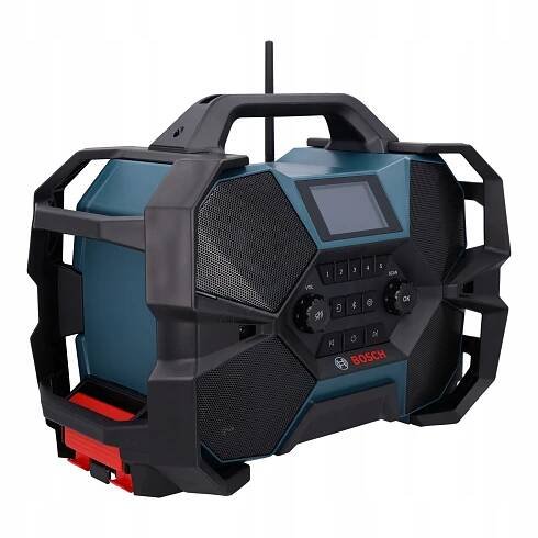 Stavební rádio 12V 18V 230V Bluetooth nabíječka DAB+ BOSCH GPB 18VH-6 SRC EAN (GTIN) 4053423301526