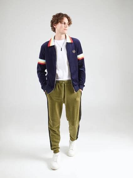 Sergio Tacchini Mikina 'SLICE' – modrá