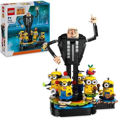LEGO Já padouch 4 75582 Gru a mimoni z kostek