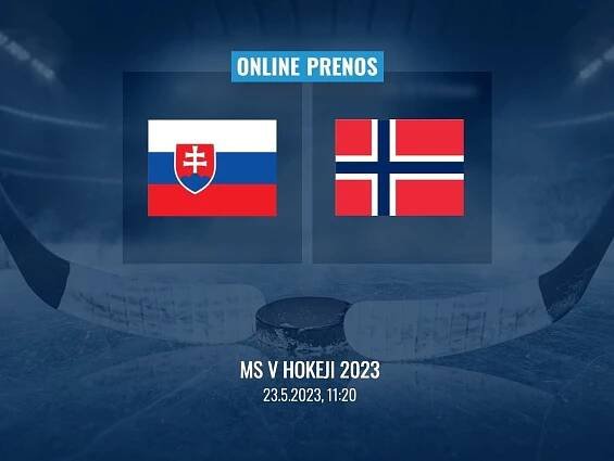 MS v hokeji 2023: Slovensko - Nórsko