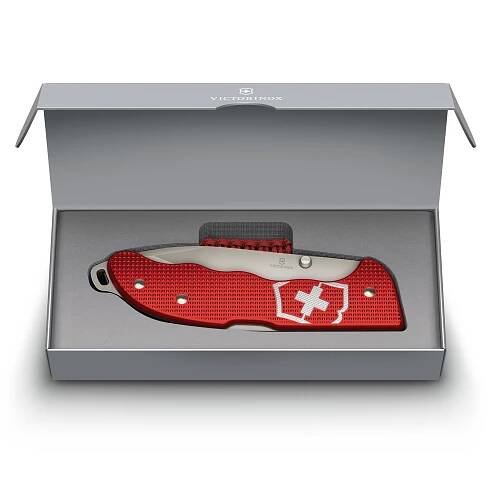 Kapesní nůž Evoke Alox Red, červený - Victorinox