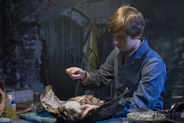 Batesův motel - Poslední večeře - Z filmu - Freddie Highmore