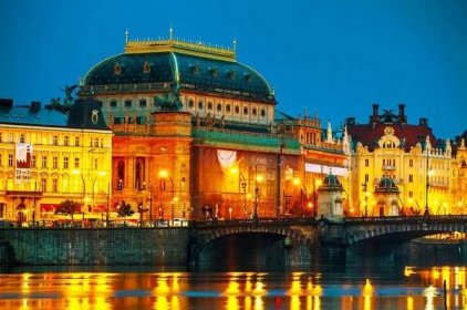 Návštěva Prahy – výstava Santini, prohlídka Národního divadla a prohlídka středu města - Bontour