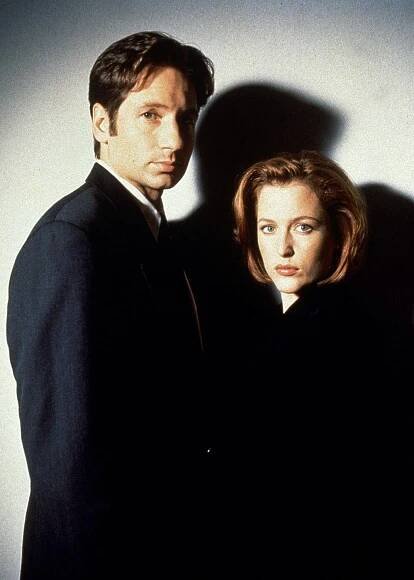 David Duchovny a Gillian Andersonová