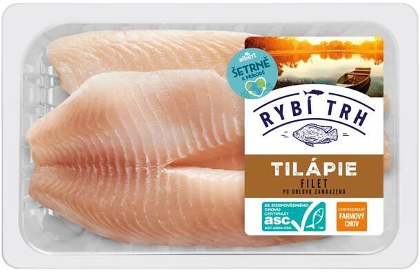 Rybí trh Tilápie, filet
