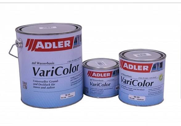 ADLER Varicolor - vodouředitelná krycí barva 0,75 l - BARVY ADLER