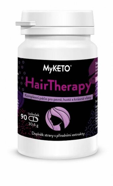 MyKETO HairTherapy, výživa pro krásné, pevné a husté vlasy, 90 cps