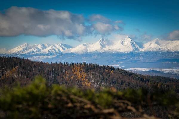Vytúžený výhľad na Vysoké Tatry. Foto - Mário Cibulka