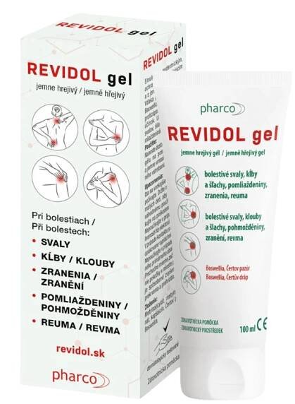 REVIDOL gél, jemne hrejivý 100 ml