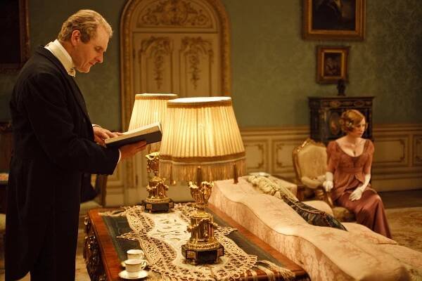 Panství Downton - Epizoda 5 - Z filmu - Robert Bathurst, Laura Carmichael