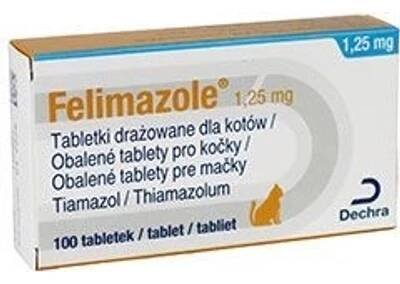 Dechra Felimazole 1,25 mg 100 tbl