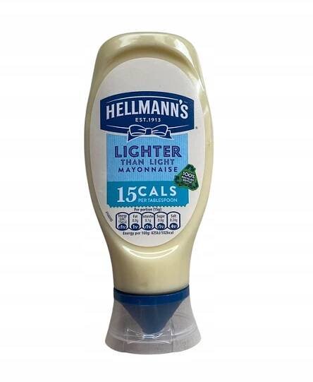 Nízkotučná majonéza Hellmann's Lighter than Light 15 kcal