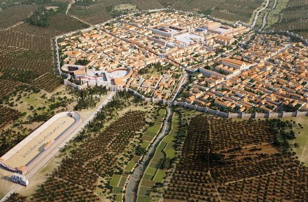 Jerash in the second century A.D.
