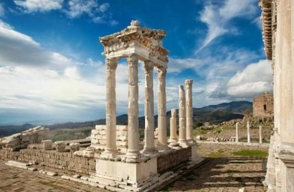 pergamon, starověké řecké město. - pergamon - stock snímky, obrázky a fotky