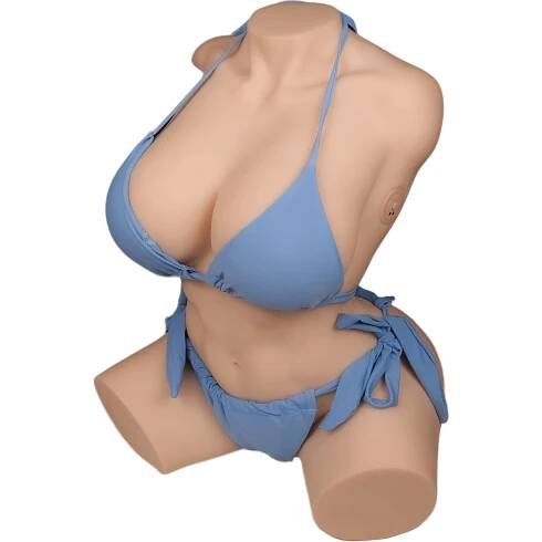Kim: 38.58LB Life-Size Belle Delphine Sex Doll – BBW-Style Torso with Intense Vibration and Suction