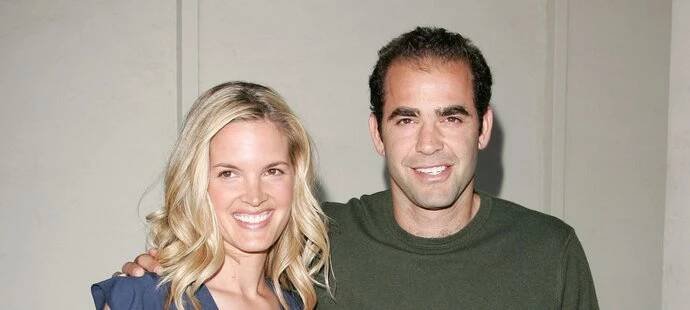 Pete Sampras po boku manželky Bridgette, která bojuje s vážnou nemocí.