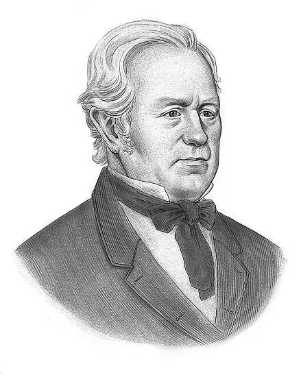 George Smith final illustration portrait front angle view for Glenlivet packaging