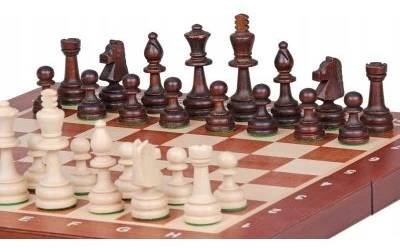 Turnajové šachy č. 4 (42 cm) - polské, intarzie Sunrise Chess & Games od 1 632 Kč - Heureka.cz