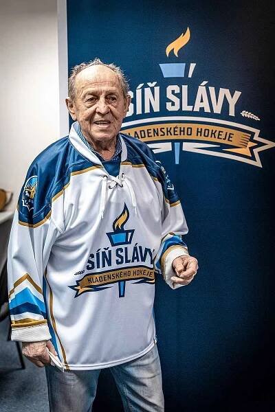 Síň slávy kladenského hokeje rozšířily čtyři nové legendy. Vladimír Svoboda