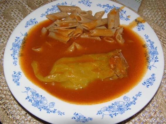 Recept: Plněné papriky masovou směsí