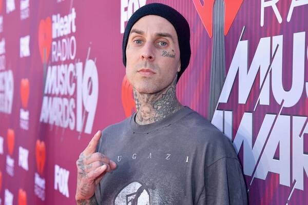 Travis Barker and Liquid Death are selling signed enema kits