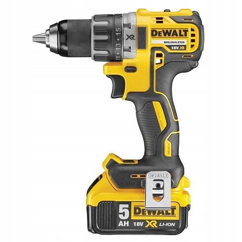 DeWalt DCD791P2 aku bezuhlíková vrtačka 18V/2*5Ah XR Li-Ion, TSTAK kufr
