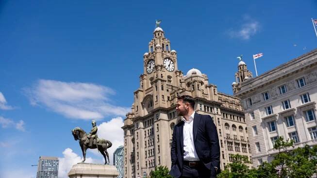 James Quinn at Liverpool Business College 