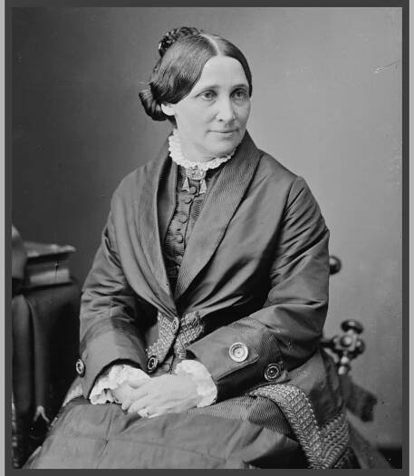 A portrait of First Lady Lucy Webb Hayes, wife of President Rutherford B. Hayes Lucy Ware Webb Hayes