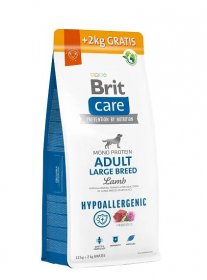 Brit Care Dog Hypoallergenic Adult Large Breed 12+2kg title=