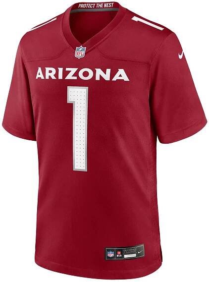 Kyler Murray Youth Jersey - Red Arizona Cardinals Kids Nike Game Jersey - front