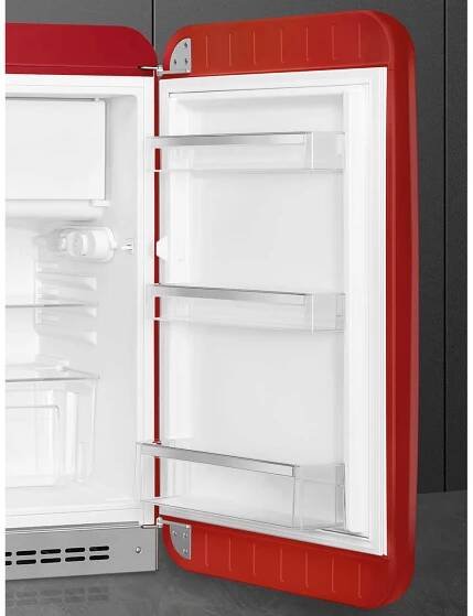 Smeg Chladnička s mrazícím boxem červená FAB10RRD5 - Elettromec 