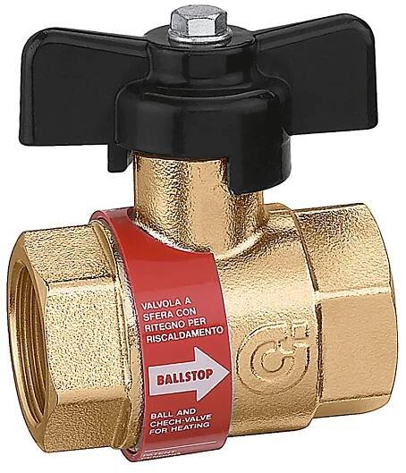 ART. 327 - KULOVÝ VENTIL CALEFFI SE ZPĚTNOU KLAPKOU 3/4"