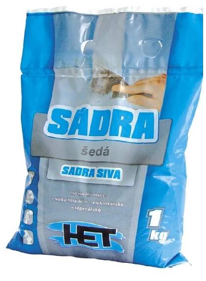Sádra šedá /1 kg