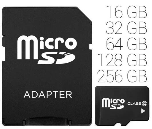 Paměťová karta microSD 32 GB Class 10 + adaptér (MSD-32/10) od 149 Kč
