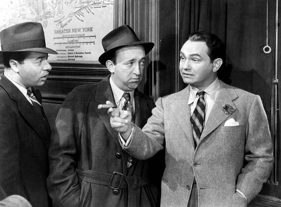 A SLIGHT CASE OF MURDER, Harold Huber, Allen Jenkins, Edward G. Robinson, 1938