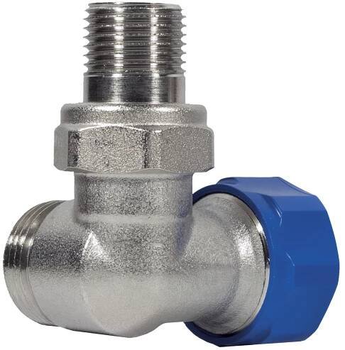 Conecterm Termostatický ventil 1/2" × G3/4"; mosadz; uhlový, ľavý