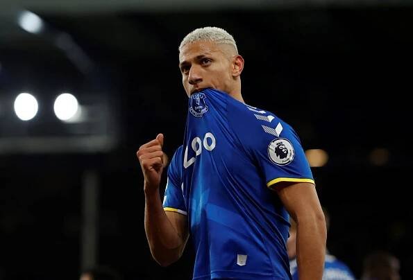 Brazilský útočník Evertonu Richarlison