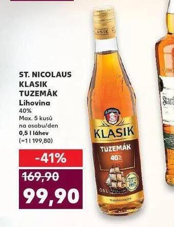 Kaufland St. nicolaus klasik tuzemák nabídka