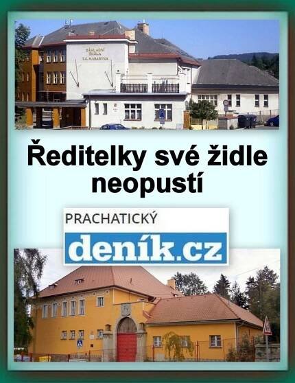 PRACHATICKÝ DENÍK: Ředitelky své židle neopustíZa krásnější Vimperk