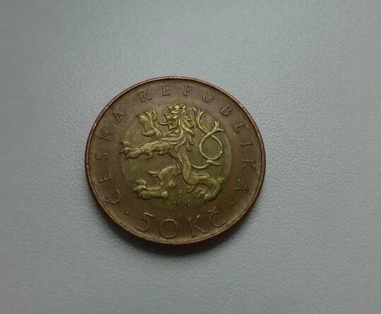 50 Kč 1996 - VZÁCNÁ MINCE - Čtěte popis!