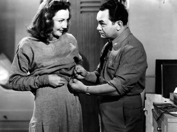 TAMPICO, Lynn Bari, Edward G. Robinson, 1944, (c) 20th Century Fox, TM & Copyright