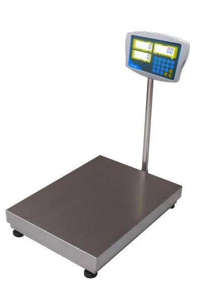 Počítací můstková váha LESAK 1T4660LNKC, 30kg/10g, 460x600mm, lak/nerez