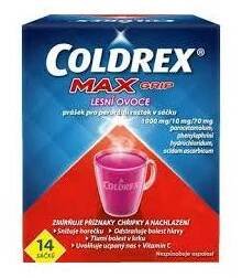 COLDREX MAXGRIP LESNÍ OVOCE 1000MG/10MG/70MG POR PLV SOL SCC 14 II