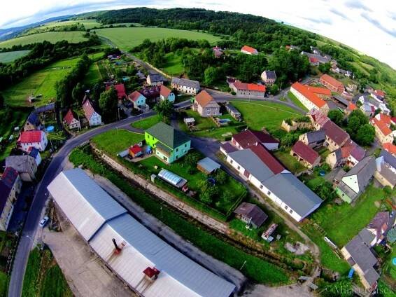 Drahobuz z ptačí perspektivy - Oficiální stránky obce Drahobuz