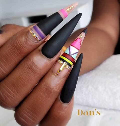 ▷ Black Gel Nail Polish UV/LED | Shop the Best Colors at Dan's Nails