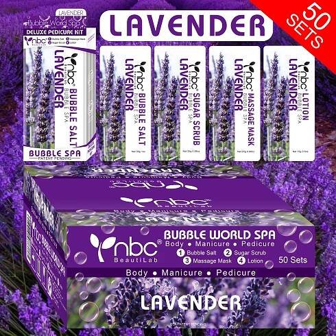 Lavender 4 in 1 Bubble World Spa – NBC BeautiLab