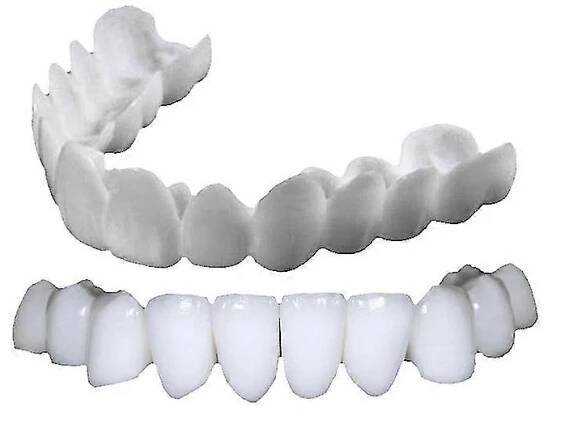 Nový Snap On Smile Zubní falešný kryt zubů Smile Dýhy Comfort Fit F...