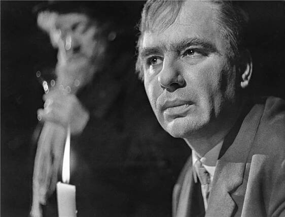 Živá mrtvola - 16.12.1960, Otomar Krejča (Fedor Vasiljevič Protasov) Foto: Jaromír Svoboda