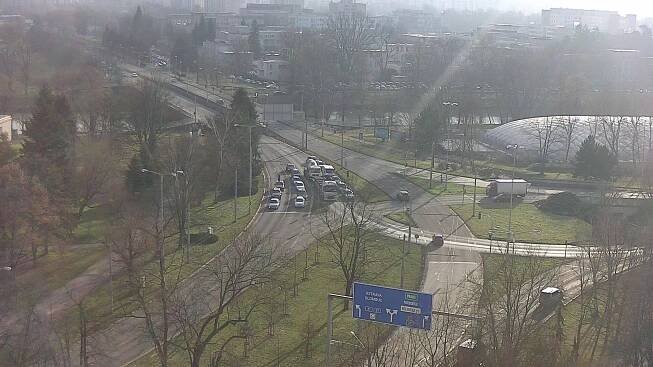 Webová kamera - Křižovatka u soutoku - čas 10:00